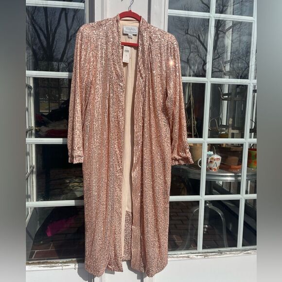 Anthropologie Mare Mare Sequin Duster NWT - Picture 6 of 13